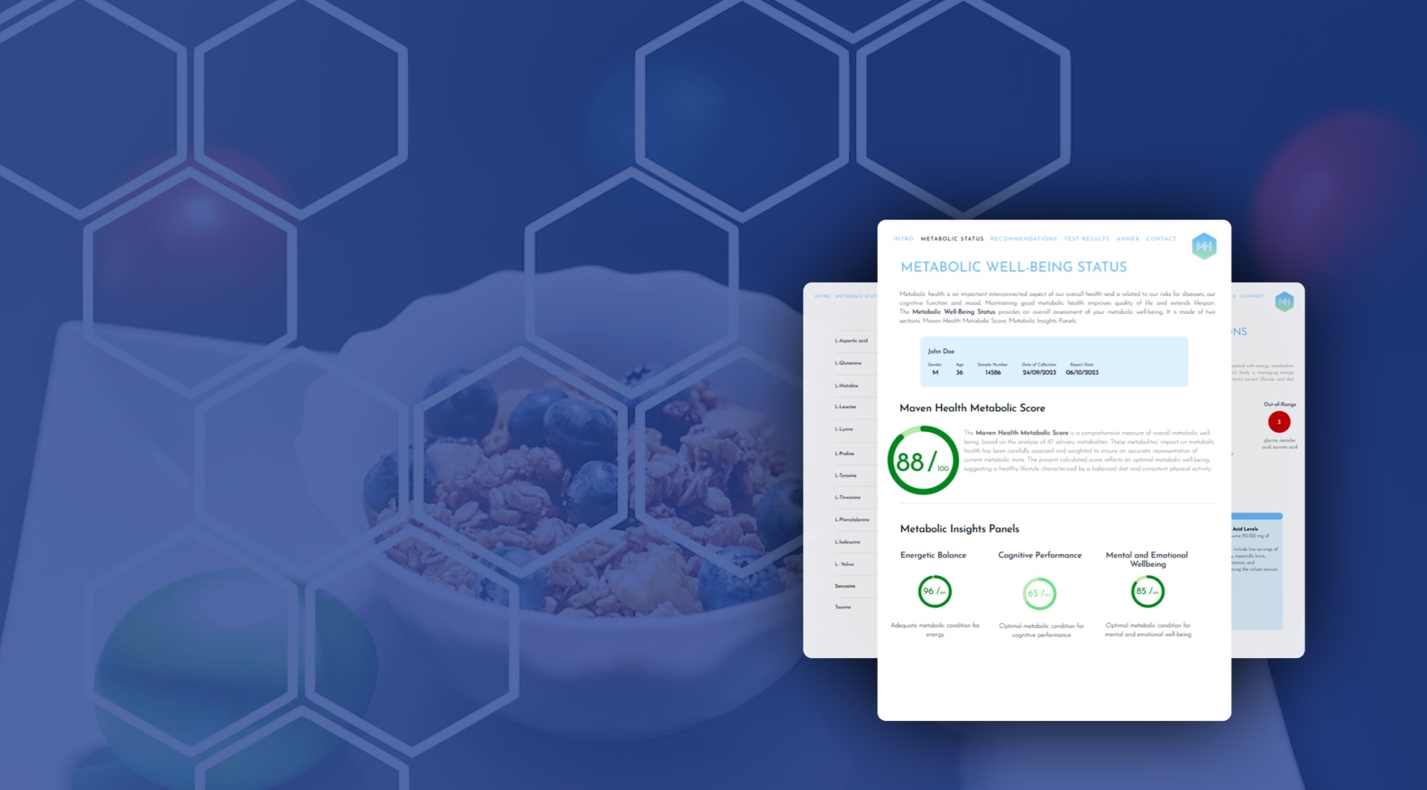 Turning saliva into metabolic insights